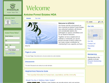 Tablet Screenshot of antoineforestestates.org